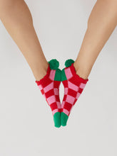 Load image into Gallery viewer, Christmas Slipper Socks-Check