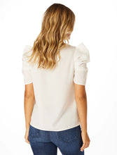 Load image into Gallery viewer, Florida Sequin Puff Sleeve Top