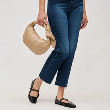 Load image into Gallery viewer, Lizbeth Woven Knot Clutch-Oatmilk