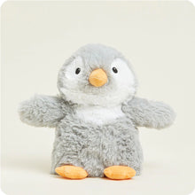 Load image into Gallery viewer, Warmies Gray Penguin Large
