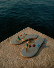 Load image into Gallery viewer, Billini Farasha Metallic Multi Sandals