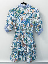 Load image into Gallery viewer, Paisley Striped Tiered Dress