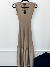 Load image into Gallery viewer, Knit Tiered Midi Dress