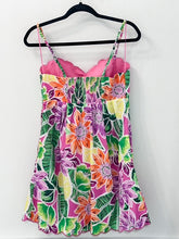 Load image into Gallery viewer, Tropical Scallop Trim Dress