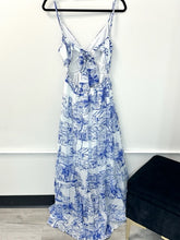 Load image into Gallery viewer, Santorini Coastal Maxi Dress