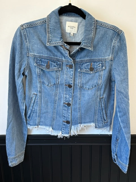 Revel denim jacket online women