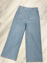 Load image into Gallery viewer, Blue jean patterned pants