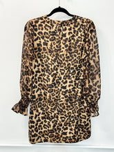 Load image into Gallery viewer, Leopard Shift Dress