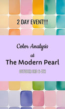 Load image into Gallery viewer, Color Analysis Event- Reg Ticket