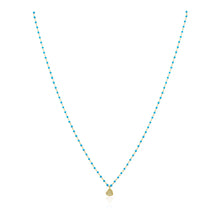 Load image into Gallery viewer, Elsa Mini Heart Necklace- Turquoise