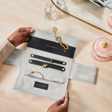 Load image into Gallery viewer, Pebble Jewelry Roll-Black