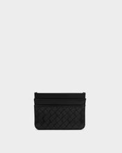 Load image into Gallery viewer, Nova Woven Card Holder-Black