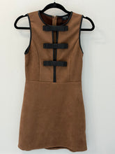 Load image into Gallery viewer, Bow Faux Suede Dress
