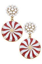 Load image into Gallery viewer, Peppermint Candy Earring

