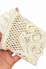 Load image into Gallery viewer, Ecru Crochet Blouse
