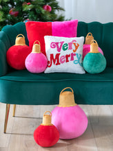 Load image into Gallery viewer, Merry Bauble Large Pillow
