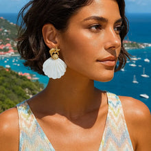 Load image into Gallery viewer, Kyla Shell Earrings

