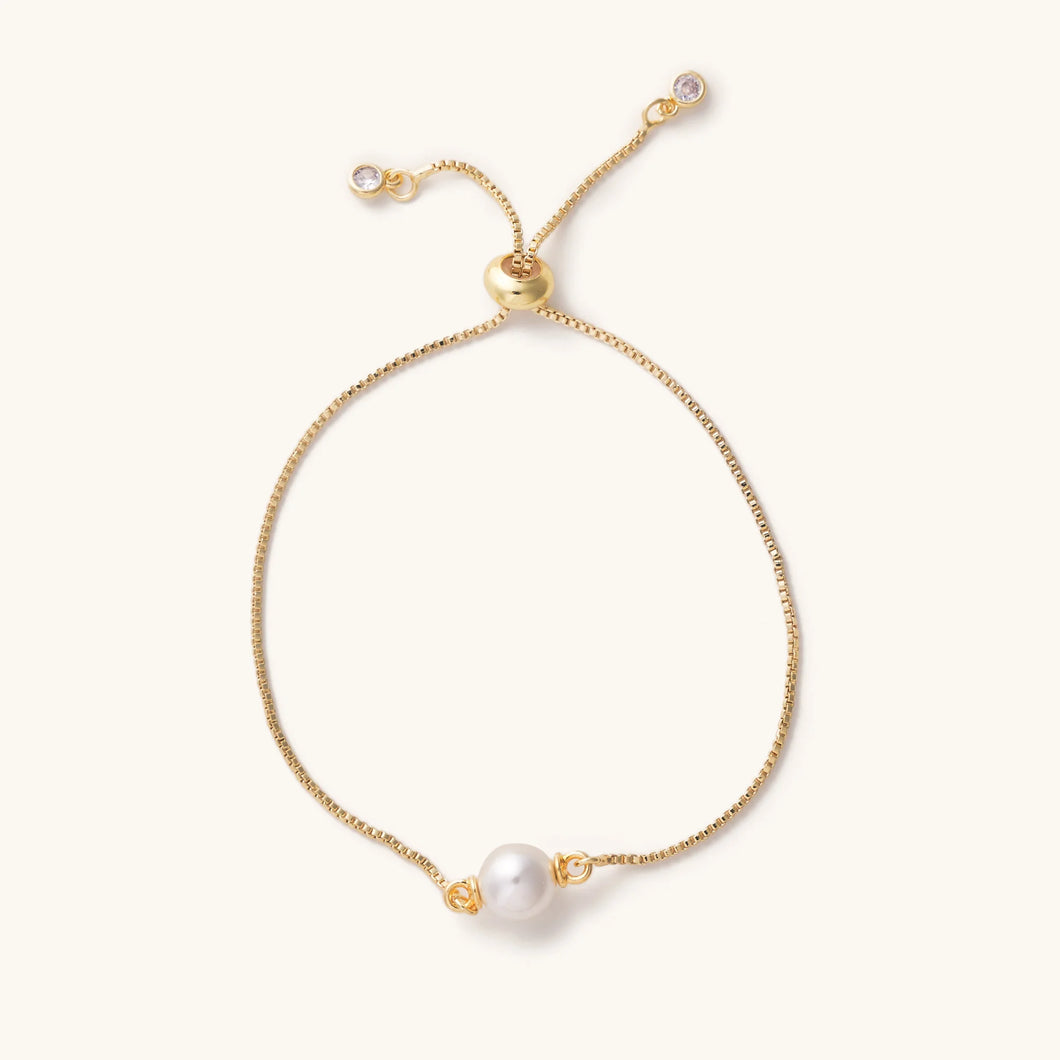 Presley Pearl Slider Bracelet