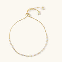 Load image into Gallery viewer, Diamond Chain Slider Bracelet
