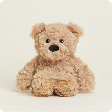 Load image into Gallery viewer, Brown Curly Bear Warmies Junior
