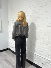 Load image into Gallery viewer, Vertical Seam Pant-Black
