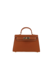Load image into Gallery viewer, Hariette Handle Bag-Caramel
