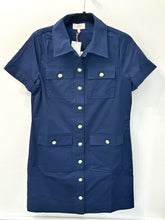 Load image into Gallery viewer, Nautical Navy Dress
