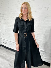 Load image into Gallery viewer, Linen Shirt Dress
