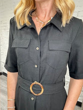 Load image into Gallery viewer, Linen Shirt Dress
