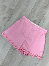 Load image into Gallery viewer, Strawberry Milk Scallop Shorts
