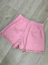 Load image into Gallery viewer, Strawberry Milk Scallop Shorts
