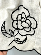 Load image into Gallery viewer, Linen Floral Embroidered Set
