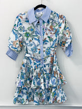 Load image into Gallery viewer, Paisley Striped Tiered Dress
