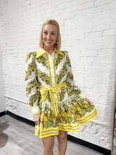 Load image into Gallery viewer, Golden Floral Dress
