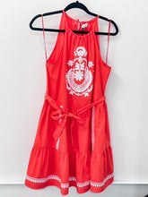 Load image into Gallery viewer, Coral Embroidered Dress

