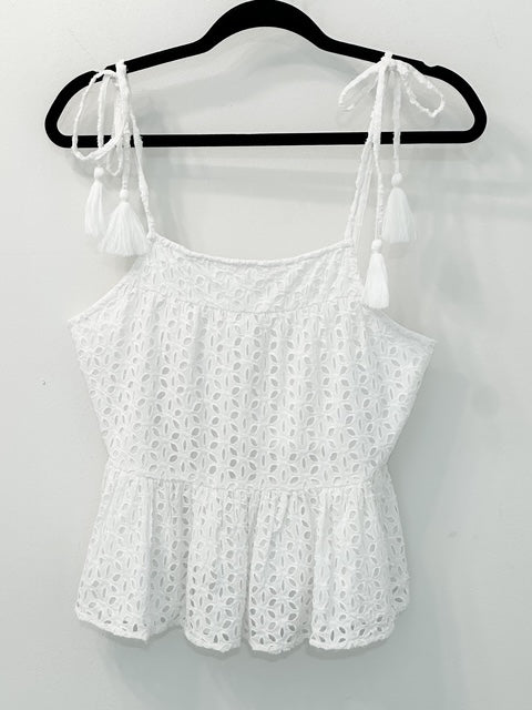 Ellie Eyelet Top