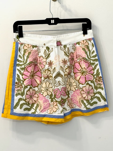 Sweet Pea Border Print Short