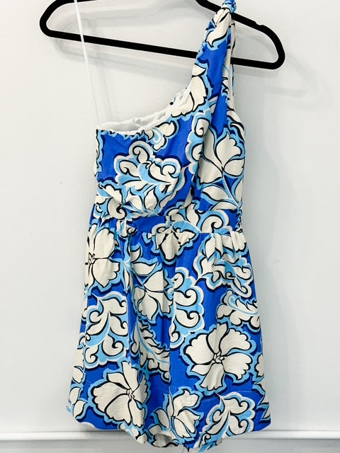 Azure Bloom Dress