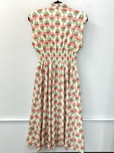 Load image into Gallery viewer, Neutral Floral Midi Dress
