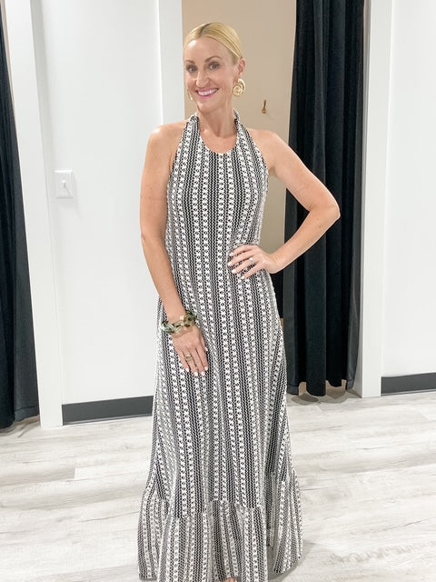 Crochet Maxi Dress Large