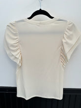 Load image into Gallery viewer, Easy Ruffle Top- Ivory
