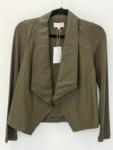 Load image into Gallery viewer, Olive Draped Jacket
