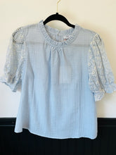 Load image into Gallery viewer, Floral Eyelet Blouse

