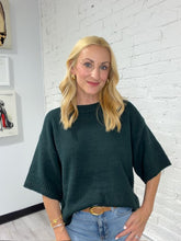 Load image into Gallery viewer, Everly Forest Green Sweater
