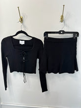 Load image into Gallery viewer, Bow Cardigan Sweater Set
