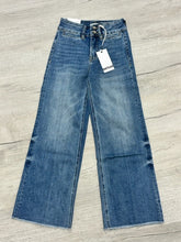 Load image into Gallery viewer, Bayeas High-Rise Wide Leg Jean-Dark Wash
