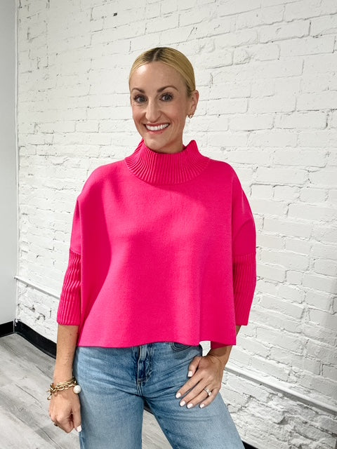 Kerisma Aja Sweater- Super Pink