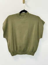 Load image into Gallery viewer, Mock Neck Sweater- Military Green
