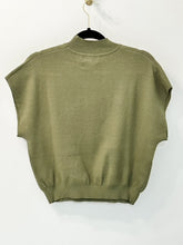 Load image into Gallery viewer, Mock Neck Sweater- Military Green
