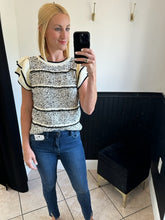 Load image into Gallery viewer, Salt &amp; Pepper Knit Top
